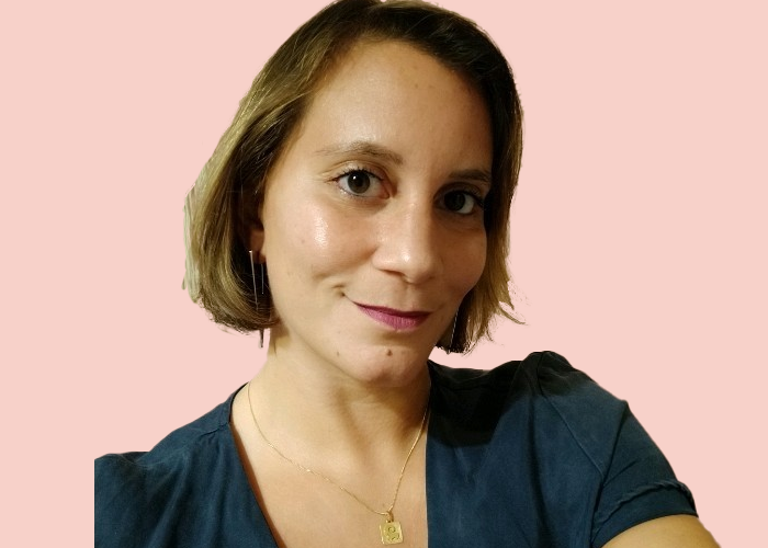 portrait de justine lande